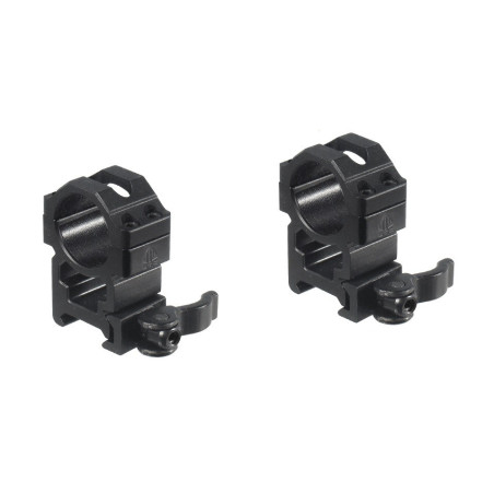 UTG MAX STRENGTH Scope Rings QD 1 Inch High RQ2W11204