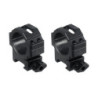 UTG MAX STRENGTH Scope Rings QD Twist Lock 1 Inch High RG2W1204