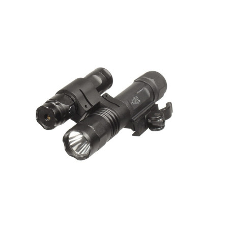 UTG LED Flashlight Green Laser Combo with QD Mount ELP39Q-A