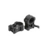 UTG ACCU-SYNC QR Quick Release Lever Lock Scope Rings 1 Inch High AQR120