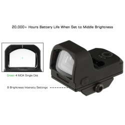 UTG OP3 Micro Green Dot Sight 4 MOA OP-RDM20G