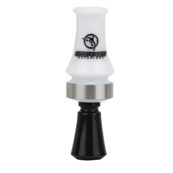 Cupped Waterfowl Comeback Quack Duck Call White CU6899