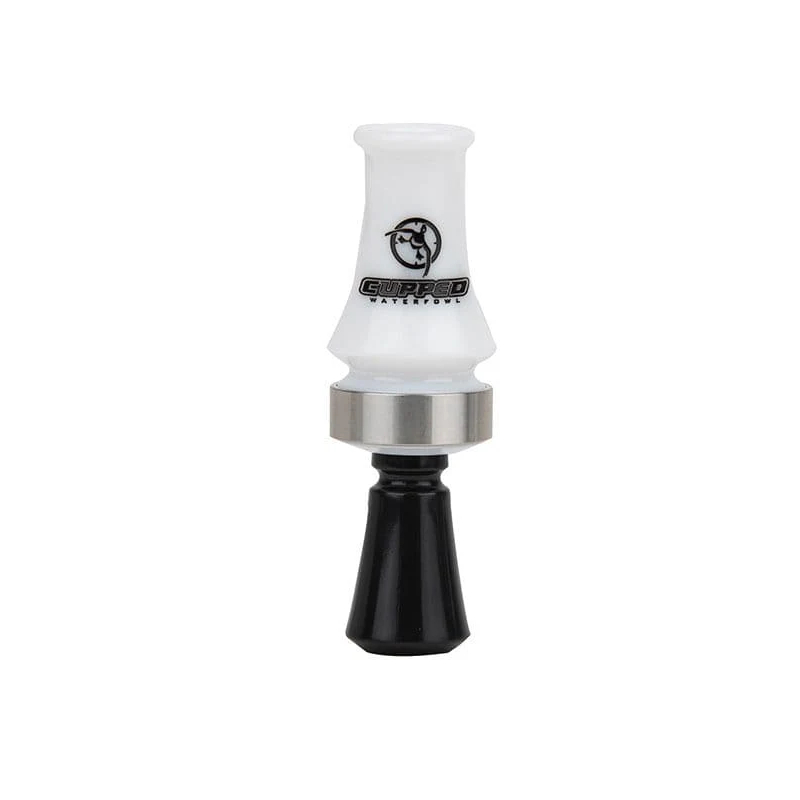 Cupped Waterfowl Comeback Quack Duck Call White CU6899