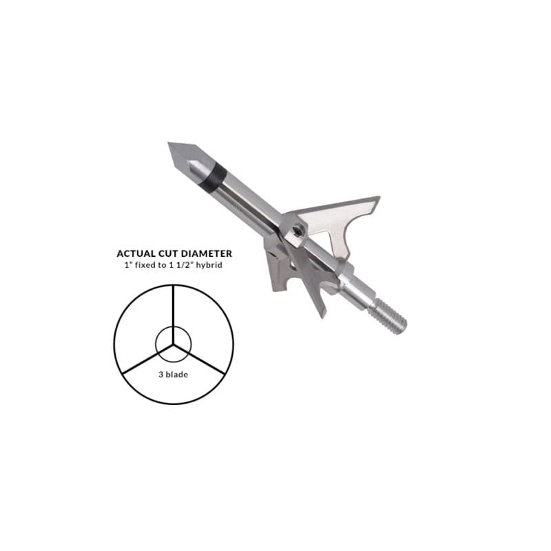 Dead Ringer Freak Nasty Hybrid Broadheads DR5422