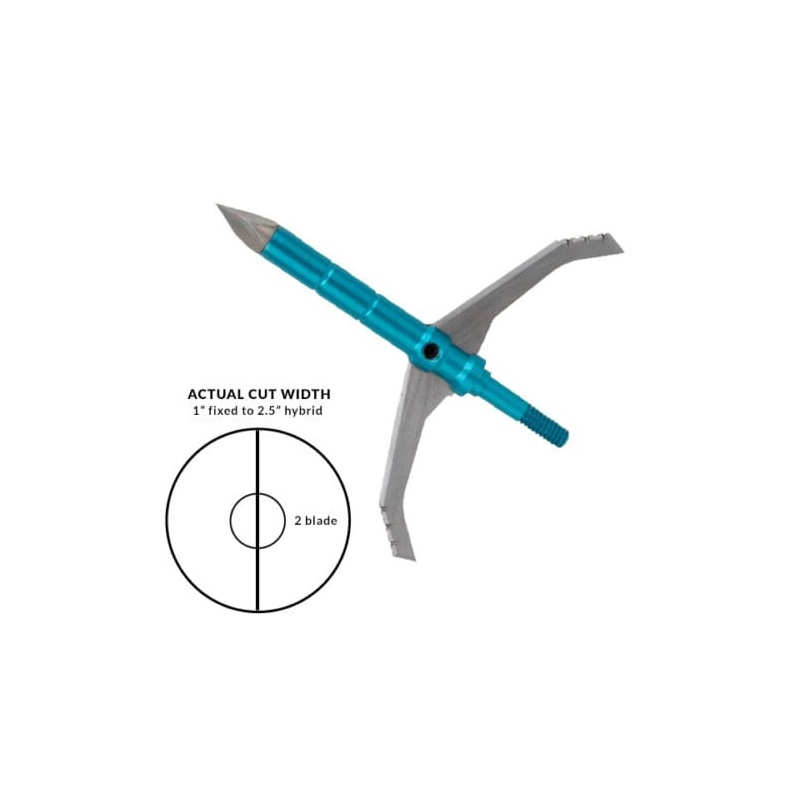 Dead Ringer Great White Hybrid Broadheads DR8338