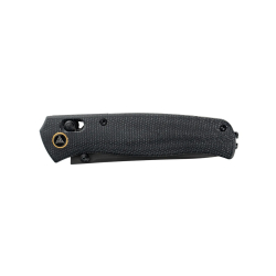 SRM Medal 3.2 Inch EDC Knife Laminated 140Cr Steel Black SRM-255L-MB2