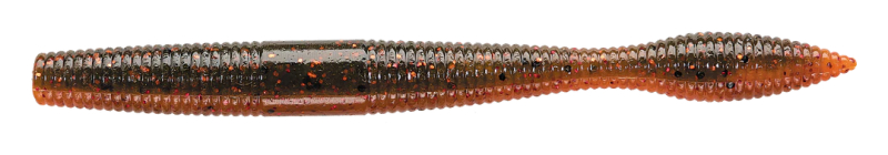 Daiwa Yamamoto Neko Fat 5" Worm Watermelon Copper Orange NF-5-926