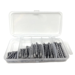 Reaction Tackle Lead Nail Weights 100 Piece Set RT-WLN100