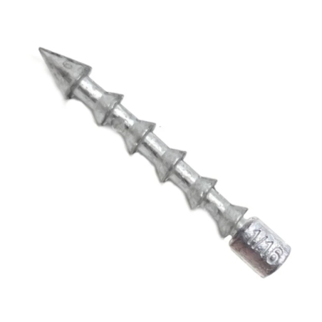 Reaction Tackle Lead Nail Weights 1/16 oz 25 Pack RT-WLN116-25