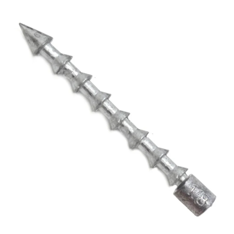 Reaction Tackle Lead Nail Weights 1/8 oz 25 Pack RT-WLN18-25