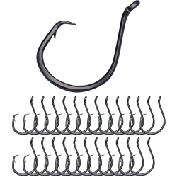 Reaction Tackle Heavyweight Catfish Circle Hooks #8/0 25 Pack RT-HHCC08/0-25