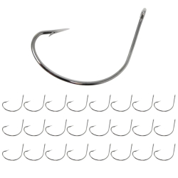 Reaction Tackle Wide Gap Wacky Hooks #1/0 25 Pack RT-HWGW01/0-25