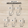 Reaction Tackle Wacky Neko Hook Sizes