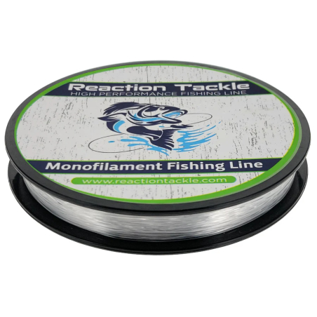 Reaction Tackle Monofilament Fishing Line Clear 6lb 350 Yards