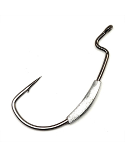 Gamakatsu Superline Weighted EWG Hook 3/0 1/16 oz Pack of 5 74413-1/16