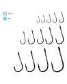 Gamakatsu Siwash Open Eye Hook Nickel No.10 Pack of 10 10005