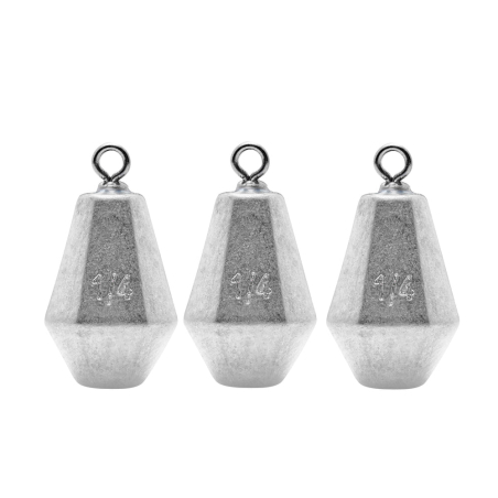 SPRO Tungsten Drop Shot Sinker 1/4 Ounce Pack of 3 STGDSS1/4