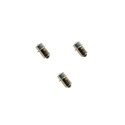 PR-LED-3REPL Fulton PR6 Replacement LED Flashlight Bulb Set of 3
