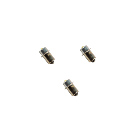 PR-LED-3REPL Fulton PR6 Replacement LED Flashlight Bulb Set of 3