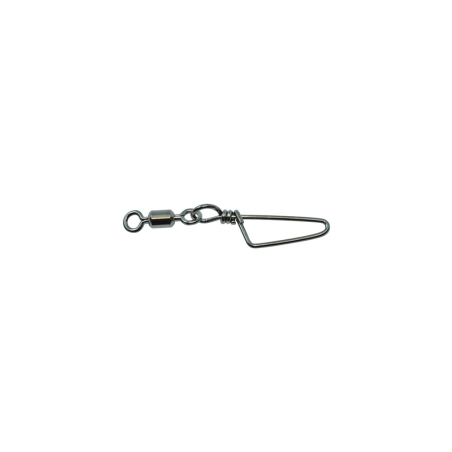 SPRO Power Swivel with Coastlock Snap Size 4 100lb Black Pack of 3 SPSCLB-4-3
