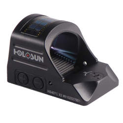 Holosun HS407C X2 Reflex Sight Red Dot rear left view