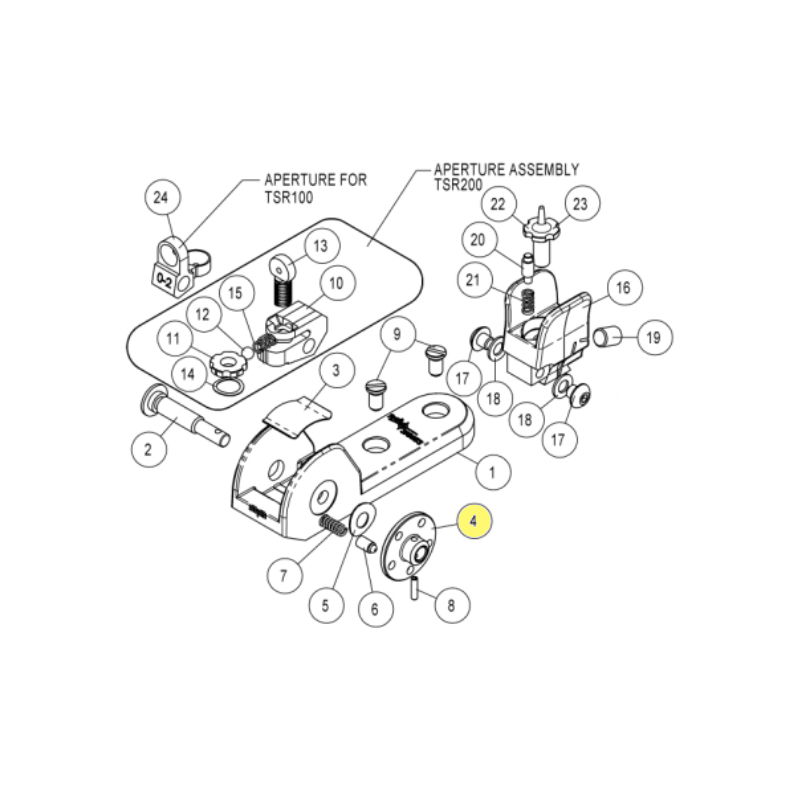 Tech Sights Windage Drum TS00108