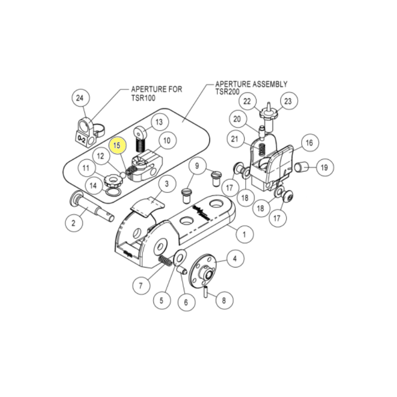 Tech Sights Detent Spring TS00135 for Ruger