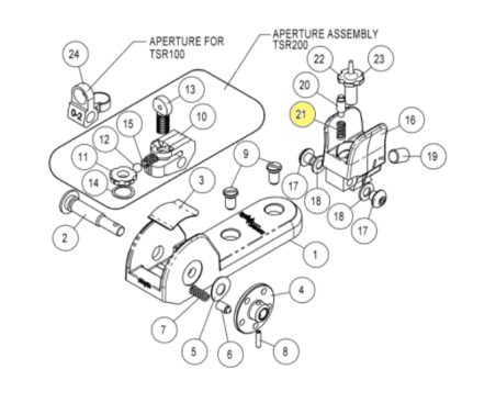 Tech Sights Elevation Detent Spring TS00141