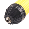 905 Fulton Heavy Duty Flashlight with Continuity Tester closeup of 1/4" jack