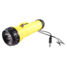 Fulton Heavy Duty Flashlight with Continuity Tester 905 with gray test leads