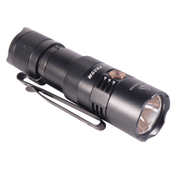 Fenix PD25R Flashlight Black FX-PD25R front view