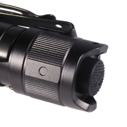 Fenix PD25R Flashlight Black FX-PD25R rear button detail