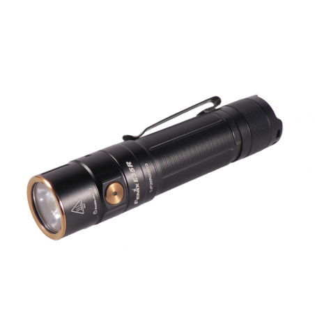 Fenix E35R Flashlight Black FX-E35R front view