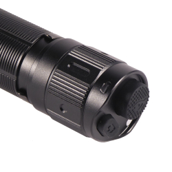 Fenix TK16 V2 Tactical Flashlight Black FX-TK16V2 rear button closeup