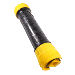 N35-2 Fulton Safety Approved Waterproof Fire Retardant Flashlight bottom view
