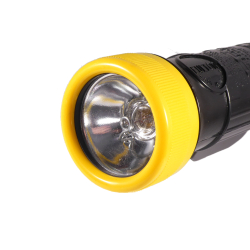 N35-2 Fulton Safety Approved Waterproof Fire Retardant Flashlight bulb closeup