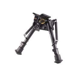 Harris Bipods 6-9 Inch Bipod with Leg Notches S-BRM legs retracted