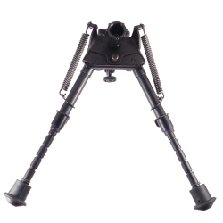 Harris Bipods 6-9 Inch Bipod with Leg Notches S-BRM legs extended