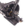 Harris Bipods 6-9 Inch Bipod with Leg  Notches S-BRM sling swivel mount closeup