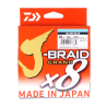 Daiwa J-Braid X8 Grand Braided Fishing Line Island Blue 10lb 300 Yards JBGD8U10-300IB