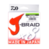 Daiwa J-Braid X8 Braided Fishing Line Chartreuse 15lb 300 Yards JB8U15-300CH