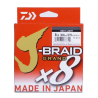 Daiwa J-Braid X8 Grand Braided Fishing Line Light Gray 6lb 300 Yards JBGD8U6-300GL