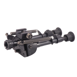 S-BRMP Harris Bipods 6-9 Inch Picatinny Bipod with Leg Notches legs folded