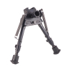 S-BRMP Harris Bipods 6-9 Inch Picatinny Bipod with Leg Notches front view