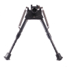S-BRMP Harris Bipods 6-9 Inch Picatinny Bipod with Leg Notches legs extended front view