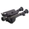 S-BR2 Harris Bipods 6-9 Inch Self-Leveling Bipod legs folded