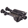 S-BR2 Harris Bipods 6-9 Inch Self-Leveling Bipod legs folded
