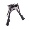 S-BR2 Harris Bipods 6-9 Inch Self-Leveling Bipod legs retracted