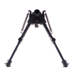 S-BR2 Harris Bipods 6-9 Inch Self-Leveling Bipod legs extended