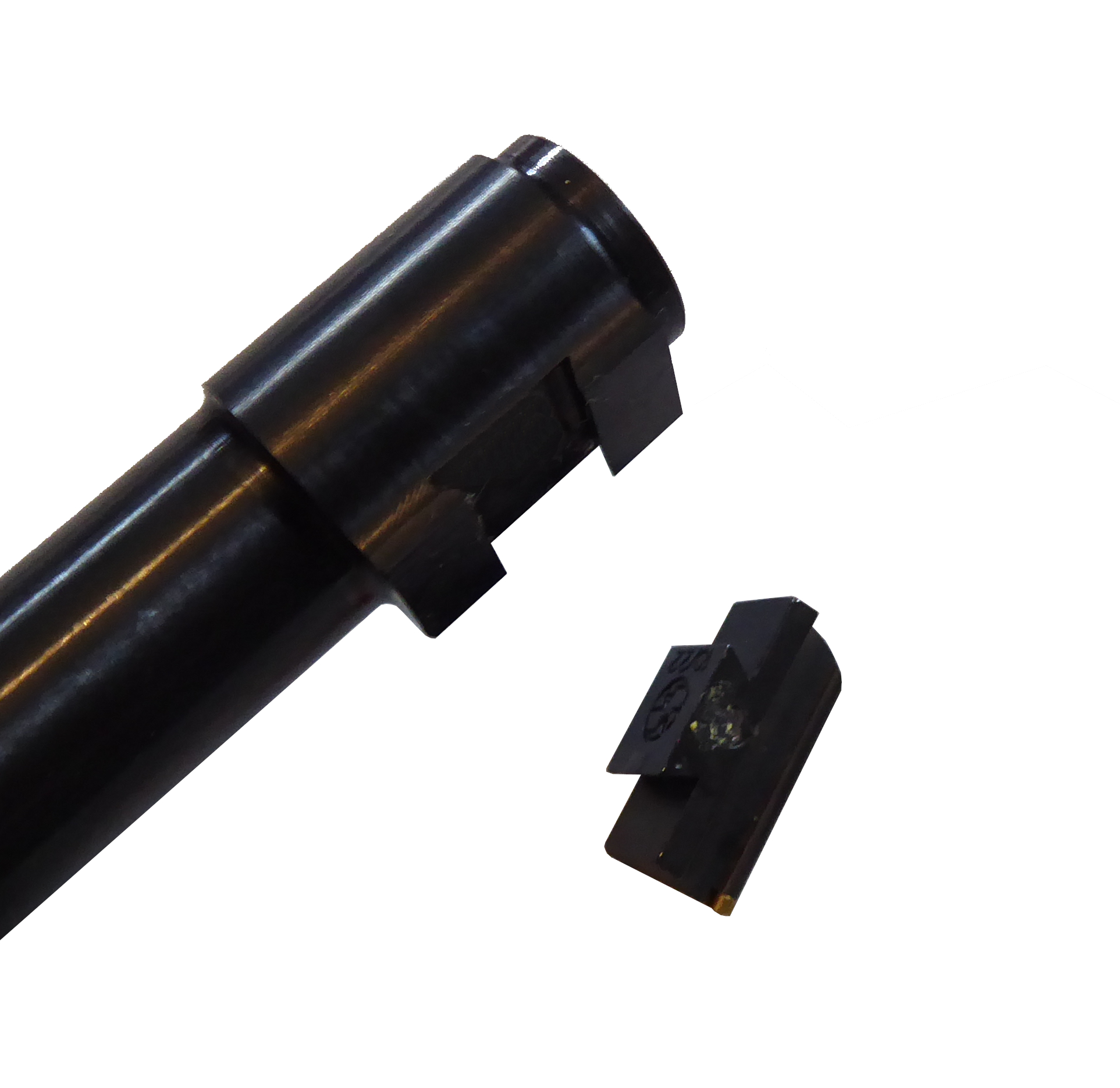 Ruger 10/22 front sight removed